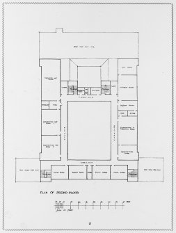 Second floor plan, New Adademy, Hamilton.