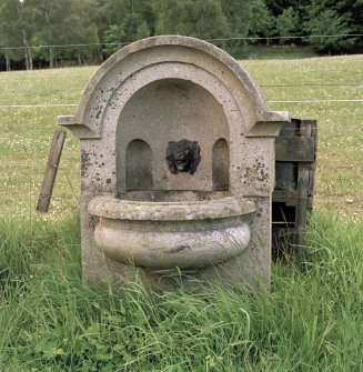 View of fountain