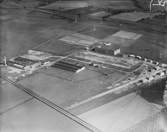 India Tyre and Rubber Co. Factory, Greenock Road, Inchinnan.  Oblique aerial photograph taken facing south-east.