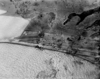 Methil Docks, Leven.  Oblique aerial photograph taken facing west.  This image has been produced from a damaged negative.