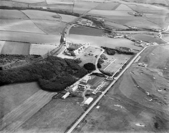 Turnberry Hotel, Maidens Road, Turnberry.  Oblique aerial photograph taken facing south.