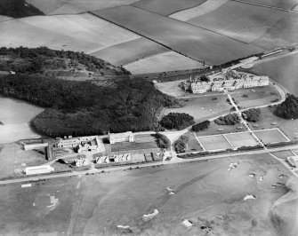 Turnberry Hotel, Maidens Road, Turnberry.  Oblique aerial photograph taken facing east.