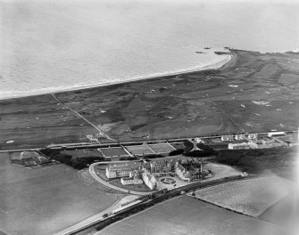 Turnberry Hotel, Maidens Road, Turnberry.  Oblique aerial photograph taken facing north-west.