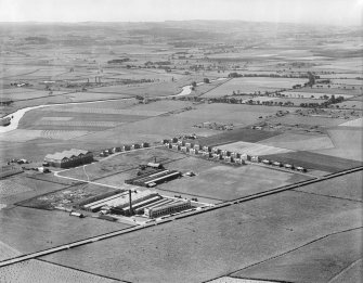 India Tyre and Rubber Co. Factory, Greenock Road, Inchinnan.  Oblique aerial photograph taken facing south.