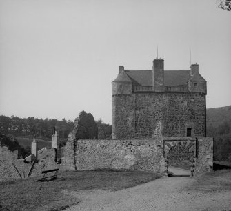 View of main C17th entrance gateway