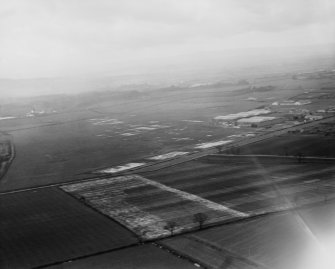 Moor Park Aerodrome, Renfrew.  Oblique aerial photograph taken facing south-west.