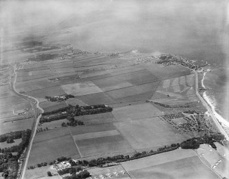 Aerodrome, Port Seton.  Oblique aerial photograph taken facing west.