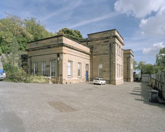 Building to NE of main block (now Outdoor Education Centre) view from SW