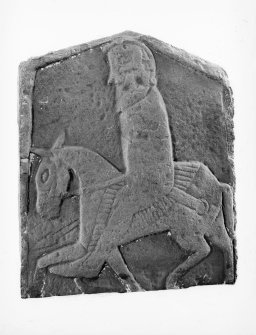 View of back stone no 5- horseman.