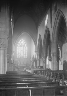 Perth, St Ninian's Cathedral.
Interior view looking towards altar.