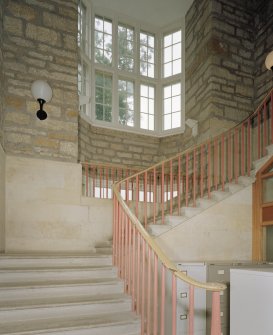 Interior view of East stairwell