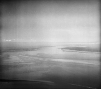 Solway Firth.  Oblique aerial photograph taken facing north-east.