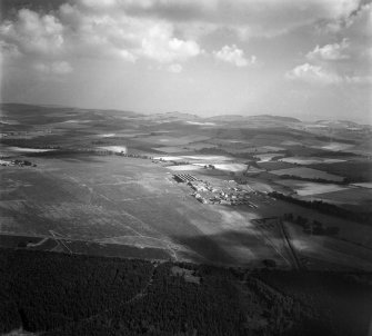 Scone Aerodrome, Perth.  Oblique aerial photograph taken facing east.