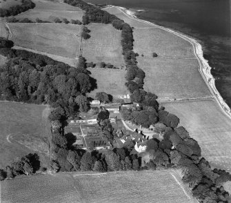Kildalloig House.  Oblique aerial photograph taken facing north.