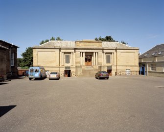War memorial building (gymnasium), view from south