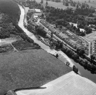 Oblique aerial view.