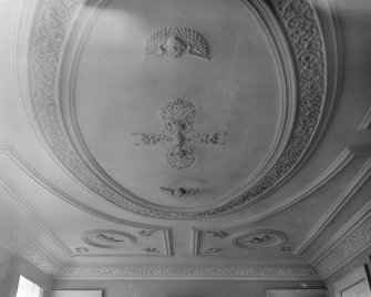 Detail of dining room ceiling
