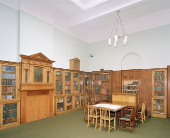 Committee room, view of interior from south