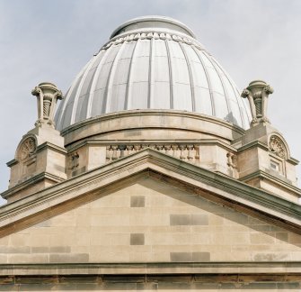 Detail of dome from W.