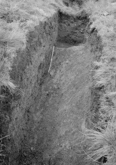 Woden Law, native fort and Roman investing works: excavation photograph.
I A Richmond: ditch junctions. Undated.
