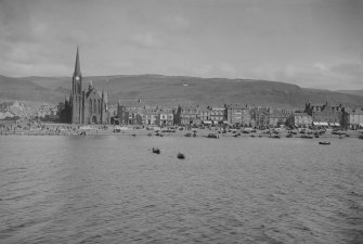 General view of Largs from sea.