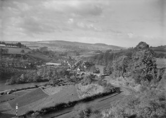 View of Kirkfieldbank from Lanark.