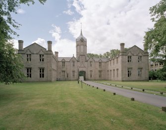 View of main block from N.