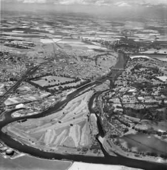 Perth, general view.  Oblique aerial photograph taken facing north.