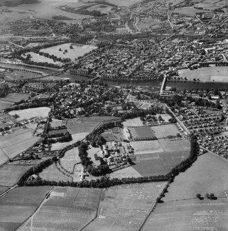 Perth, general view.  Oblique aerial photograph taken facing west.