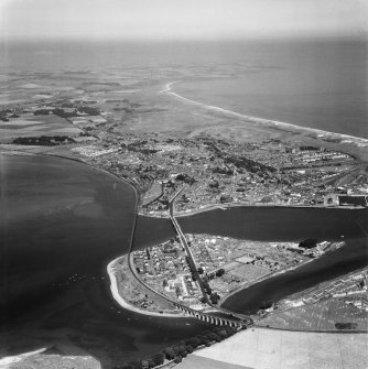 Montrose, general view.  Oblique aerial photograph taken facing north-east.