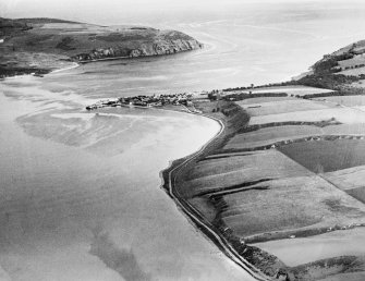 Cromarty and North Sutor, general view.  Oblique aerial photograph taken facing east.