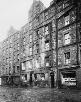 Edinburgh, 12, 14 and 16, South Richmond Street.
General view.
Titled: 'Area L. Ref No. 72. So. Richmond St. 12, 14 and 16.'
