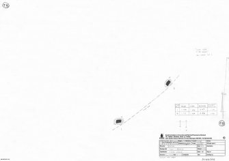 RCAHMS survey drawing: Plan, elevation and sections of Bogton stone circle