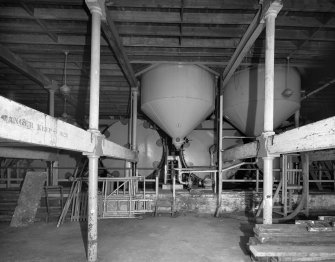 St Magdalene's Distillery interior.
General view of ground floor of the drum maltings.