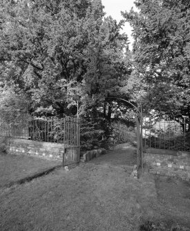 Detail of garden gate