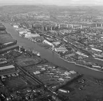 Glasgow, 739 South Street, North British Engine Works.
General aerial view.