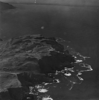 St Abb's Head, general view.  Oblique aerial photograph taken facing north-west.  This image has been produced from a print.