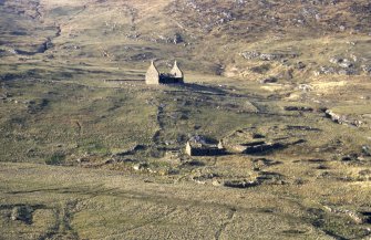 View of township and chapel house from S.