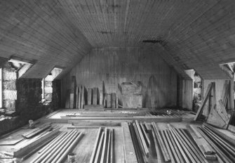 Interior view of chapel from E.