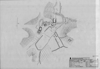 Survey drawing, Caolas Stulaigh farmstead, South Uist. 