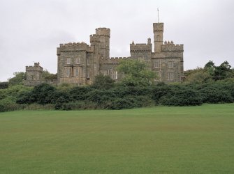 General view of Lews Castle, Stornoway, taken from the south east.