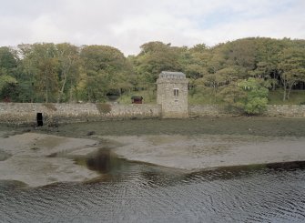 General view of building within Lews Castle policies, Stornoway, taken from the south east.