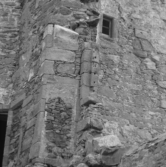 Detail of  first floor hall window margin