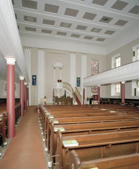 Interior. View from WNW