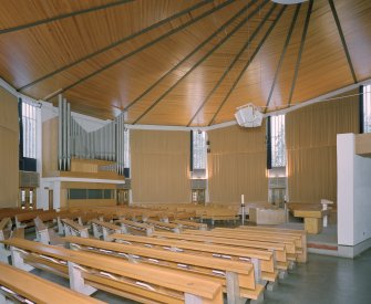 Interior.
View from E showing organ.