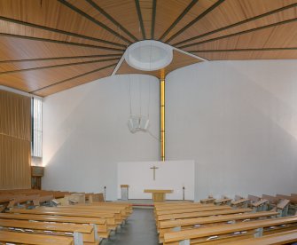 Interior.
View from S showing chancel area.