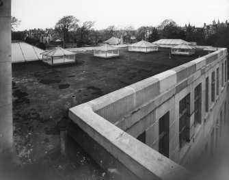 View of roofs at St. Raphael's Hospital, Blackford Avenue, Edinburgh.
