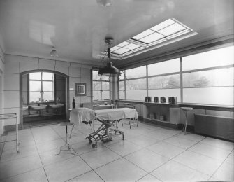 Operating theatre thought to be at St Raphael's Hospital, Blackford Avenue, Edinburgh.