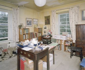 Interior. First floor Margaret Fay Shaw's sitting room  from E