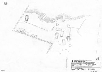 400dpi scan of DC44353 RCAHMS plan of Newton Wood buildings